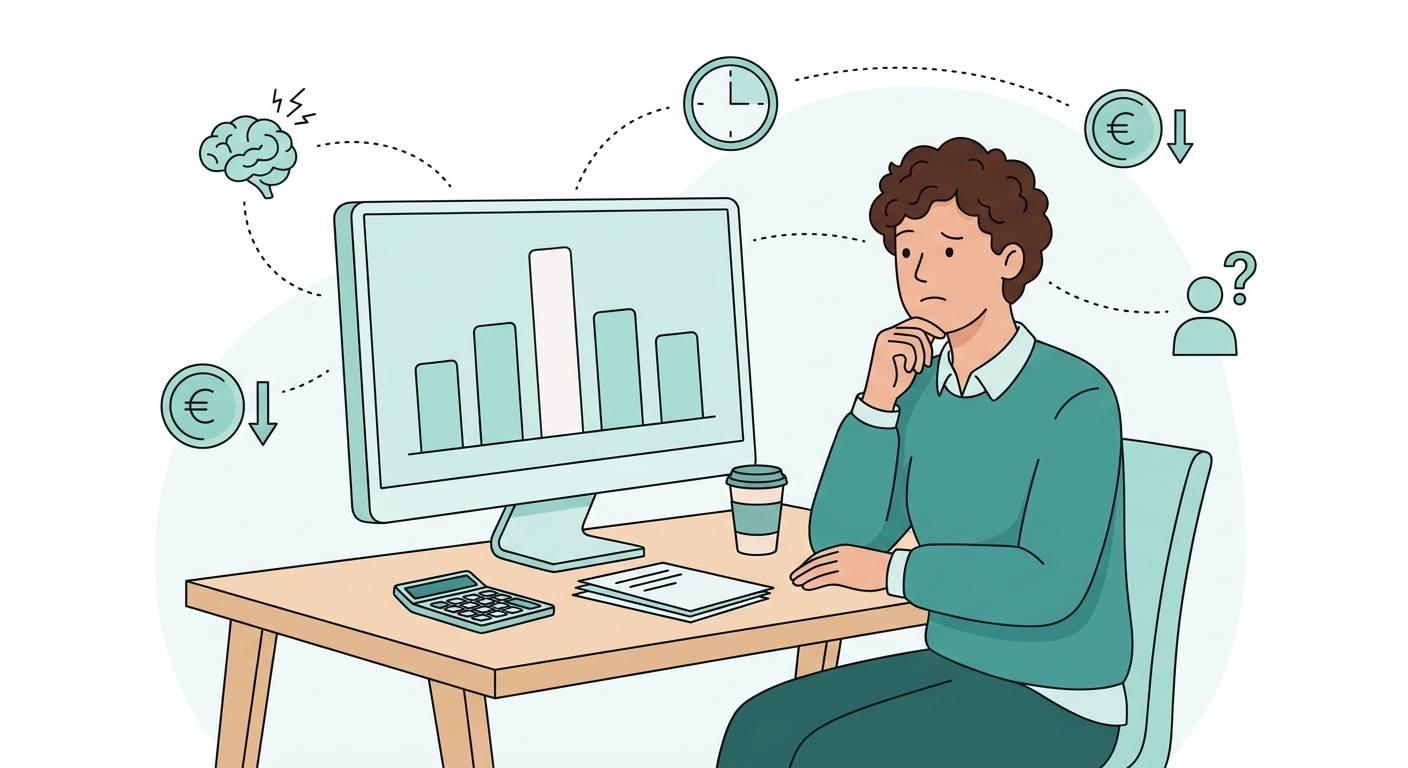 Stress finanziario e produttività: i numeri in azienda non si calcolano mai